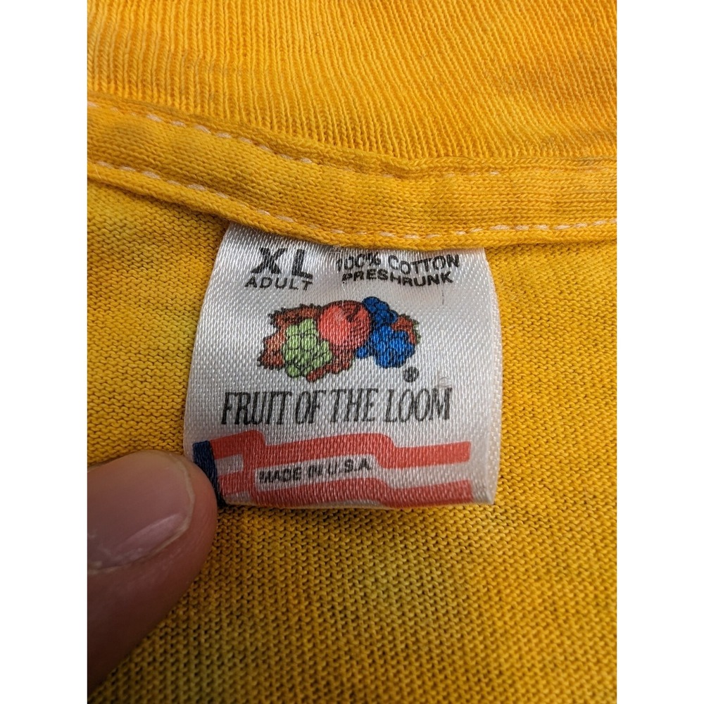 Vintage Bob Marley T-Shirt XL Single Stitch Double Sided Tie Dye Made in USA 90s - Picture 2 of 15